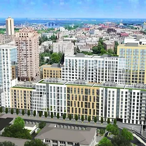  Апартаменты Design In The Center Of Residential Complex 