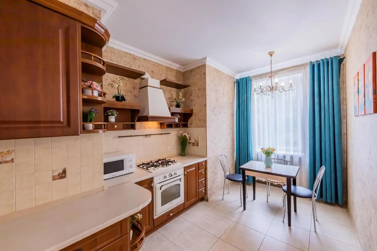 2К Квартира На Шота Руставелі, Бессарабка Kiew Apartment